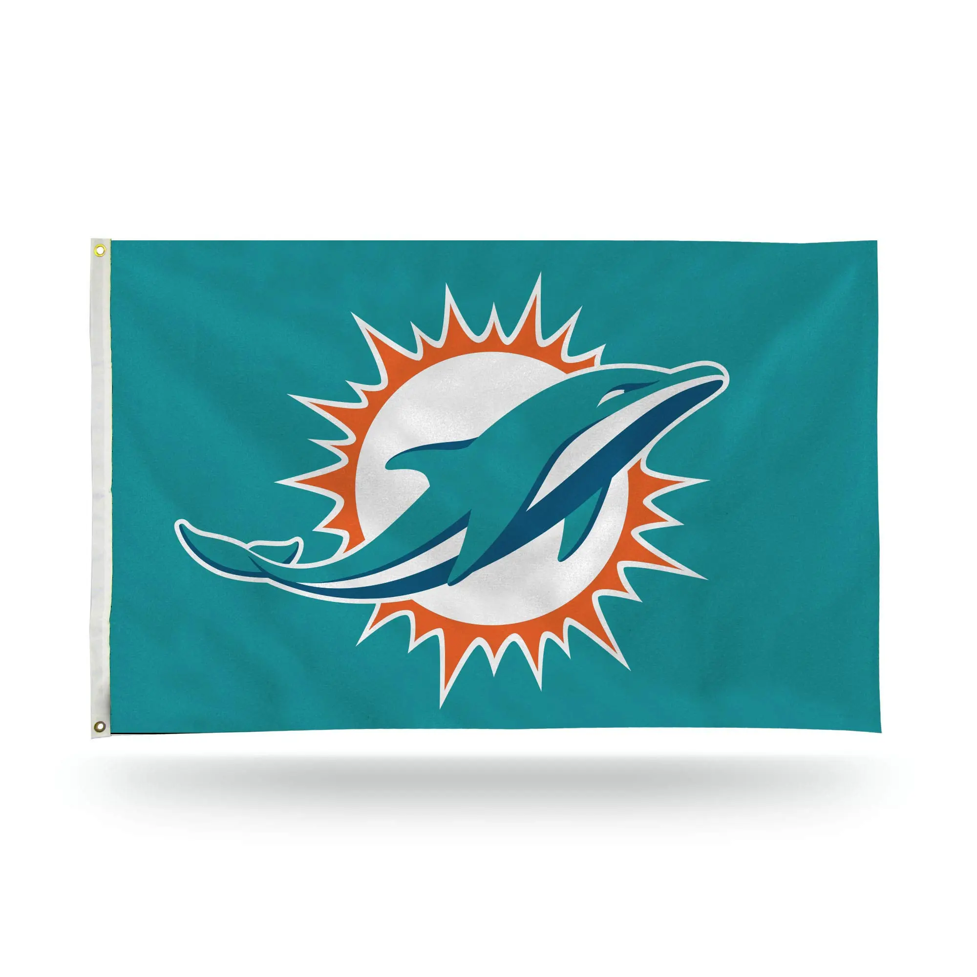 3ft x 5ft Single-sided Large Flag, Miami Dolphins Themed Team Banner for Sports Events & Tailgates, Indoor-Outdoor Use, Home Decoration Collectible Flag, Large Flag Flags