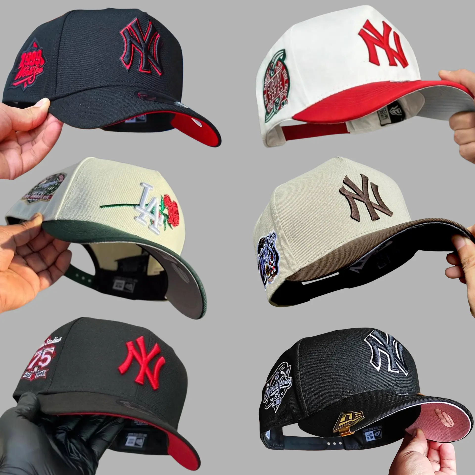 New Era LA Dodgers x NY Yankees Adjustable Snapback Baseball Hat – MLB 9FORTY 59FIFTY Cap, Premium Embroidered Logo, Unisex Gorras de Béisbol, Urban Streetwear Fashion, Classic Trucker Style for Men Women, USA 2026 TikTok Viral Essential