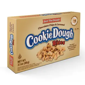 Cookie Dough Bites - JUST THE DOUGH - Chocolate Chip & Caramel (3 pack)