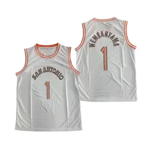 Men's #1 Basketball Jersey Breathable Stretchy Sleeveless Top for Fans Comfortable Fit Ideal for Warm Games