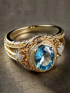 1 PC Elegant Cubic Zirconia Ring For Women For Wedding Engagement Anniversary Party Band Jewelry Valentine's Day Gift Solitaire Engagement Ring