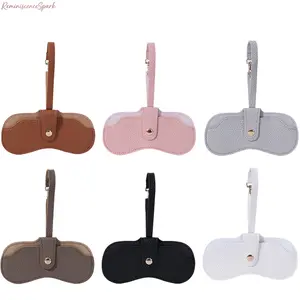 6-Pack Portable Solid Color Eyeglasses Case, Hanging Glasses Storage Pouch for All Seasons, Lightweight Organizer Perfect for Daily Use, Travel, School & All Occasion Gifting