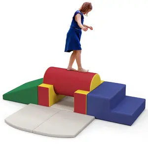 Scabine Kids Bridge Block – Modular Play Couch for Bedroom & Playroom, Instant Assembly, Creative & Sturdy Design Furniture Home