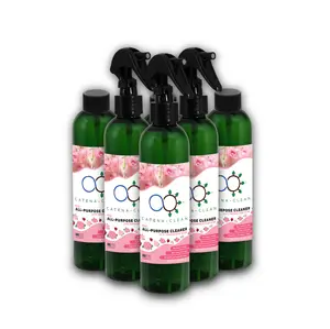 Transform Your Bathroom into a Spa! All-Natural, Rose Bathroom Cleaner Spray for Spotless Toilets, Showers, & Glass! 8oz |Pack of 6| Catena-Clean