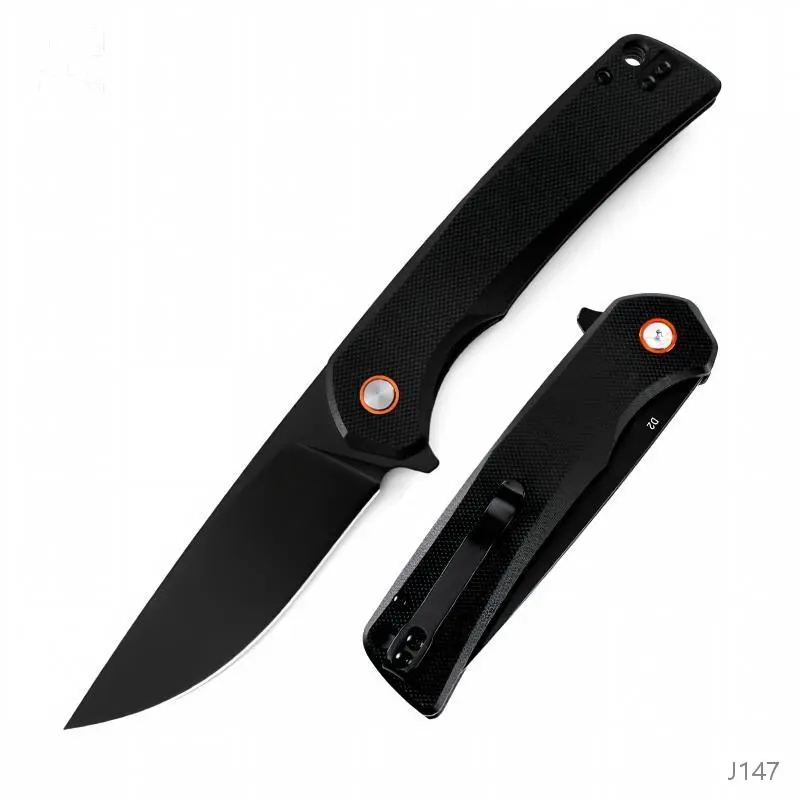 Premium G10 EDC Folding Knife Flipper Pocket Knife for Men Sharp Drop Point Reverse Tanto Blade Utility Tool Outdoor Camping Hiking Fishing Gear Compact Daily Work Knives Reliable Mens Gift Perfect Everyday Carry Essential Accessories