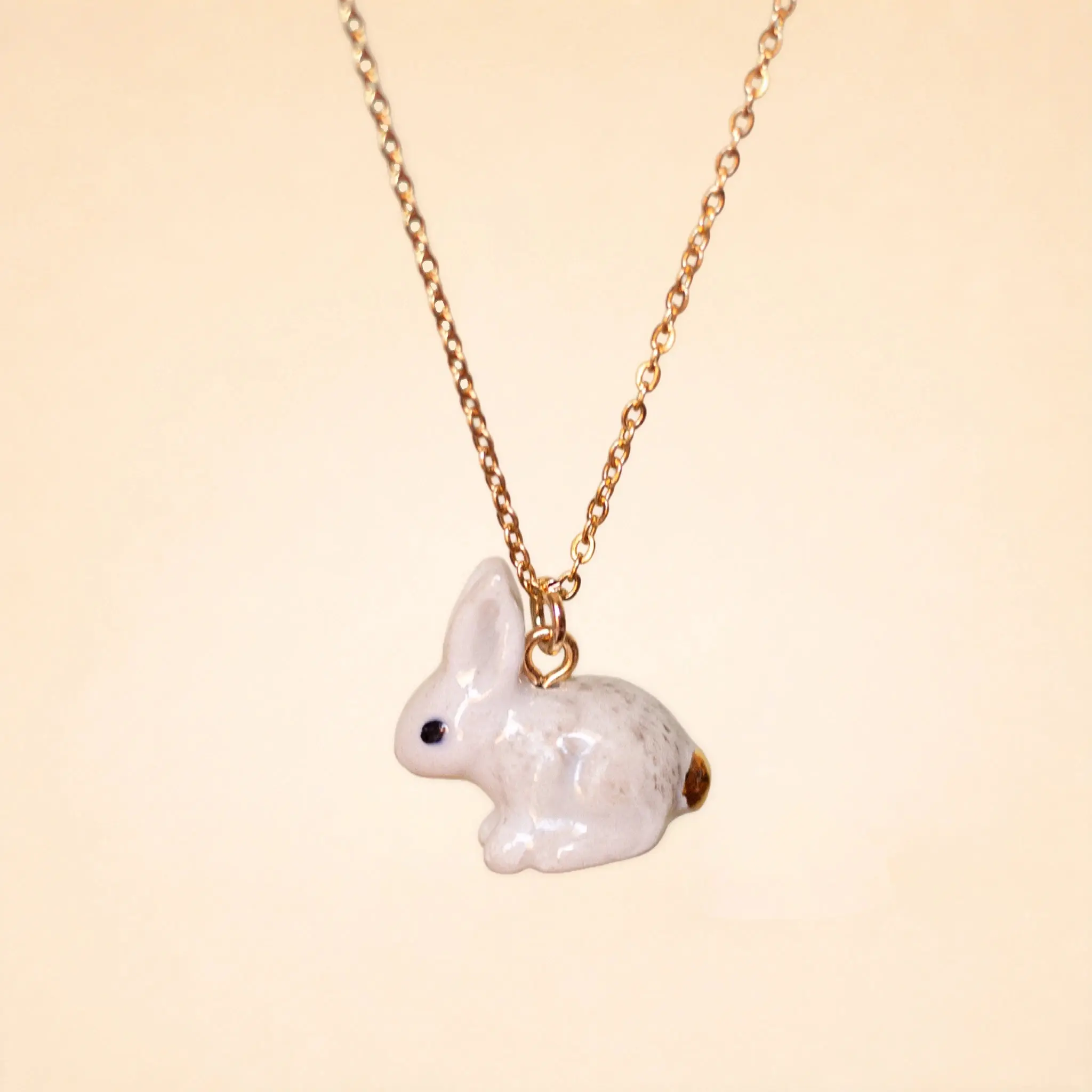Goldentail Rabbit Necklace