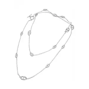 Jessica Bara Banze Anchor Link Necklace