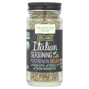 Frontier Co-op Organic Italian Seasoning with Mediterranean Oregano, 0.64 oz (18 g)