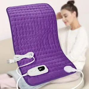 Extra Large Heating Pad - Extra Large 24x12 Inch Size, Wet/Dry Use, Machine Washable - For Back, Neck, Shoulders, Legs, Knees, Arms, Stomach - Ideal for