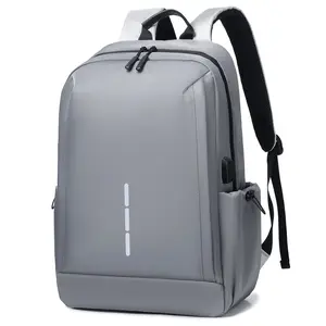 Business man's high-end waterproof laptop bag, lightweight and large capacity backpack for business trips, commuting, and travel.