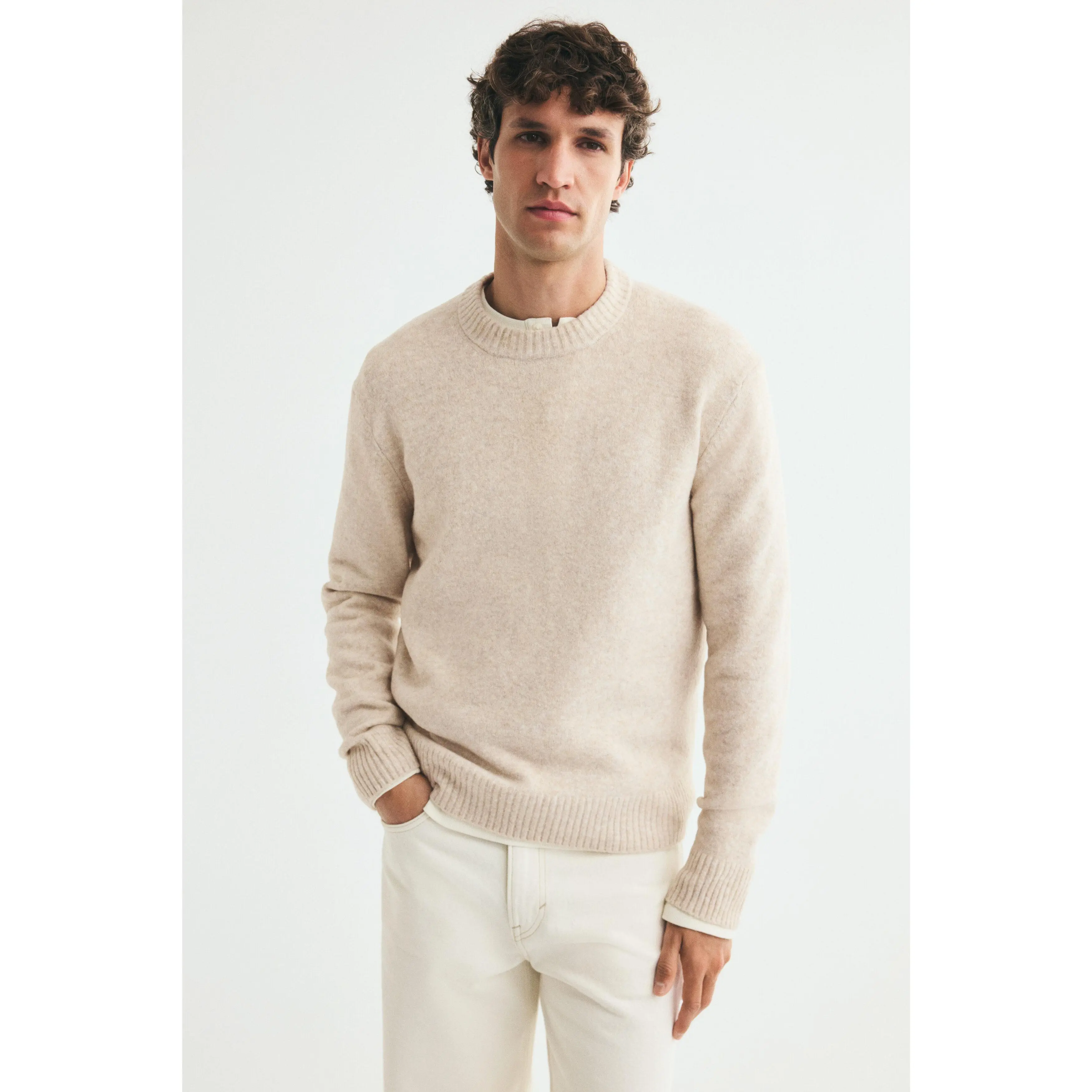 H&M Regular Fit Brushed jumper