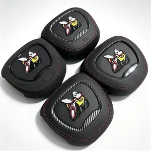 Fit Scat pack R/T Dodge Challenger Charge Durango SRT Custom replacement parts for the steering wheel center cover horn hood cover