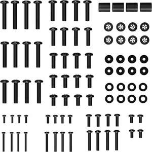 Universal TV Mount Hardware Pack - Replacement Hardware Mounting Kit for TVs up to 80" - Includes M4, M5, M6 & M8 Screws