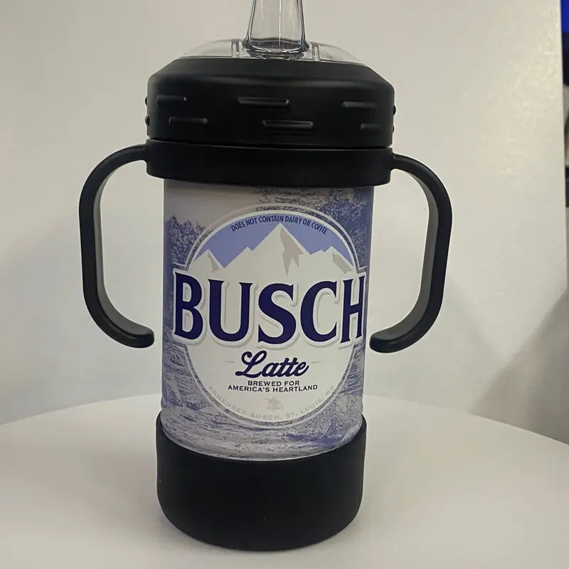 Adult Sippy Cup - Reusable with Handles Beer Inspired