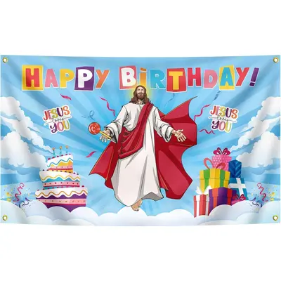 Happy Birthday Jesus Decorations TikTok Shop