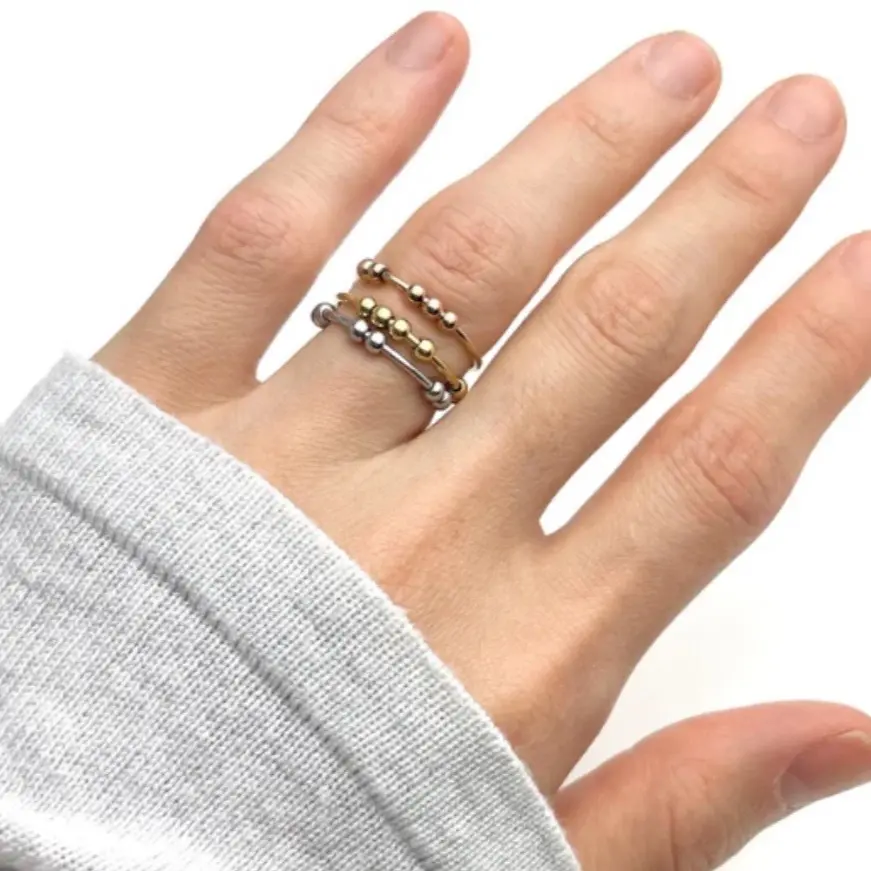 Fidget Beads Ring