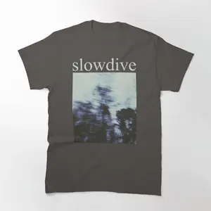 Slowdive // Fanart T-Shirt - Show Your Love For The Iconic Band Slowdive With This Unique And Artistic Fanart Design