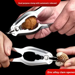 Bestseller - Zinc Alloy Clam Opener, Special Tool for Opening Blood Clams, Nut Cracker & Kitchen Gadget