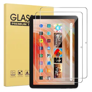 [ 2 Pack] Jess Tech Tempered Glass Screen Protector for Kindle series，Kindle Fire Max 11 Tablet 2023 release 13th Generation, Fire HD 10/Fire HD 8/Fire 7,9H hardness shockproof high Definition Clear Protector, Tempered Screen Film