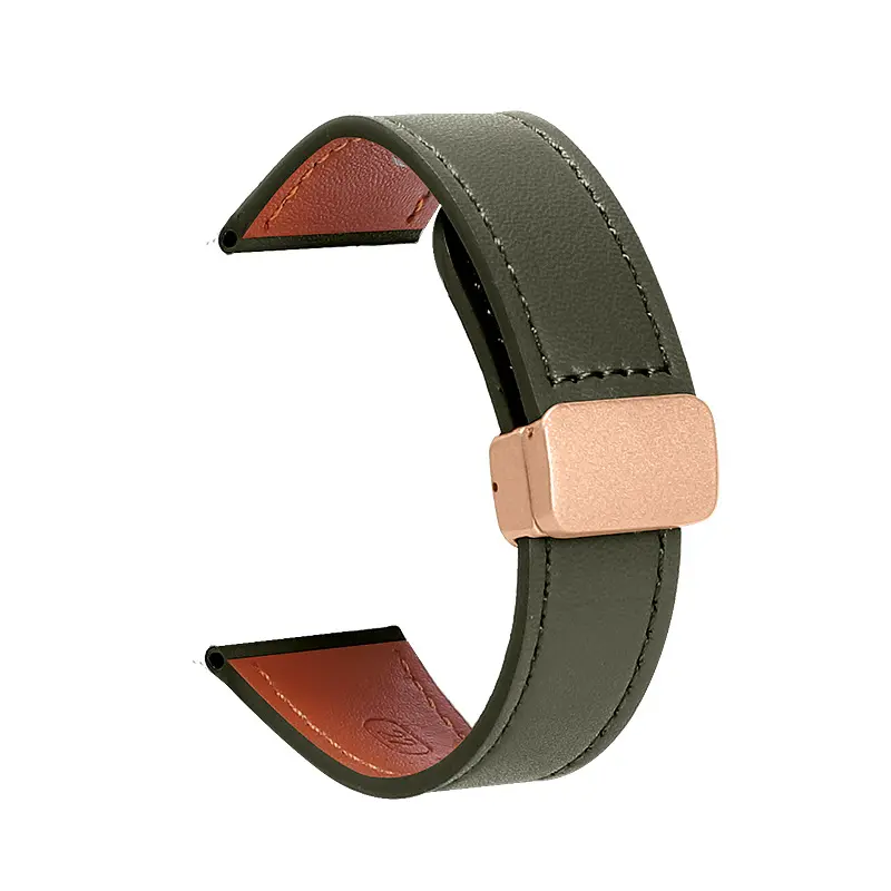 Avocado Green - Rose Gold Buckle [Hermès Magnetic