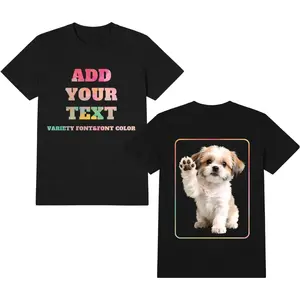 Carpesun Custom Shirt, Personalized Photo T-Shirts-Upload Your Logo/Text - Customizable Graphic Tee for Men & Women