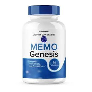 Memo Genesis Brain Health Support Advanced Formula Pills Nootropic (60 Capsules)
