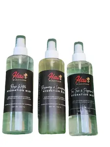 Lala Charles Hydration Mist with Lemongrass Rosemary Peppermint Teatree Rose Water Lavendar for Healthy Strong Locs