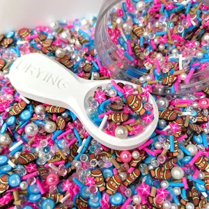 FAKE Coral Reef, Ocean Theme Polymer Clay Sprinkle (NOT EDIBLE) D43-19