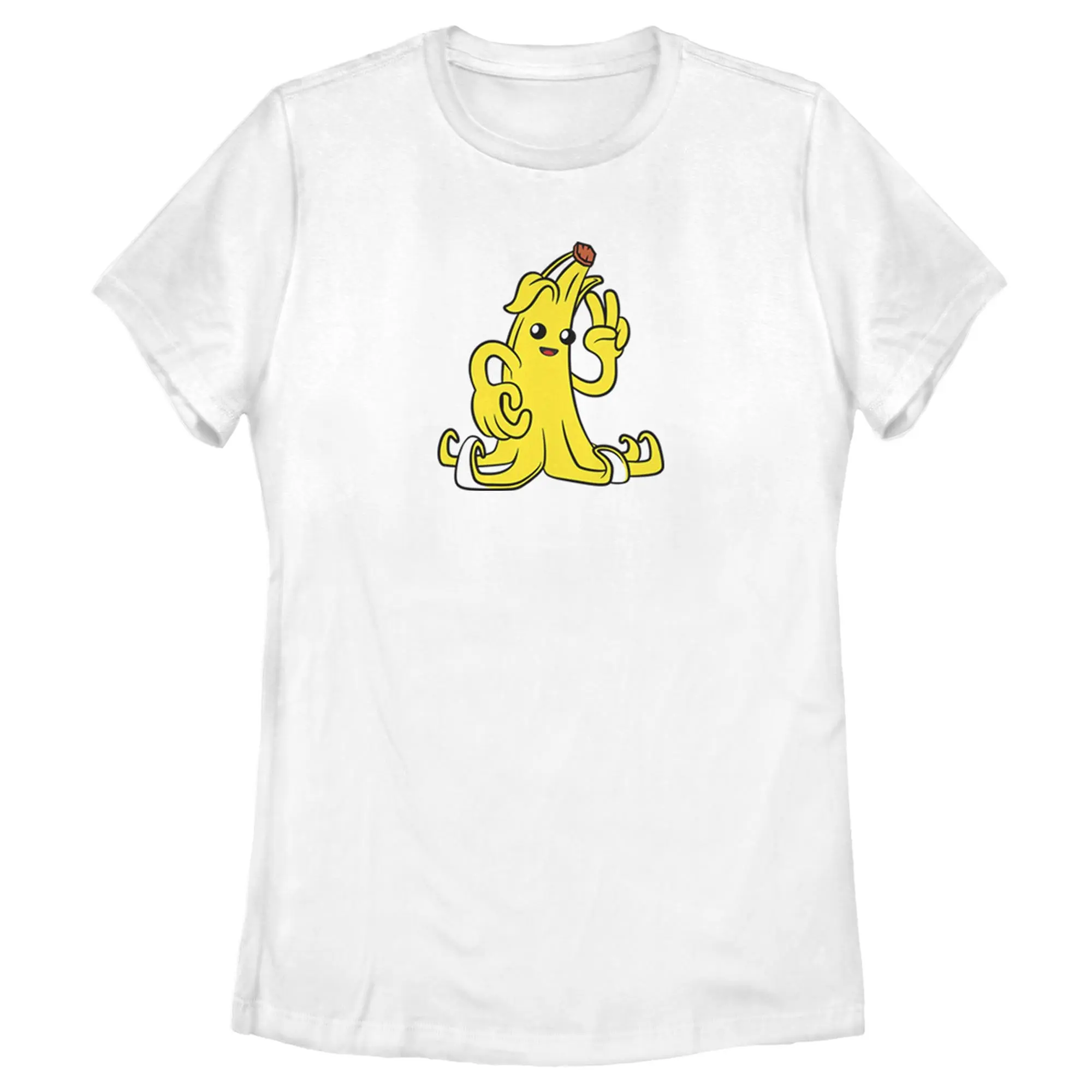 Women's Fortnite Peely Peace Sign T-Shirt