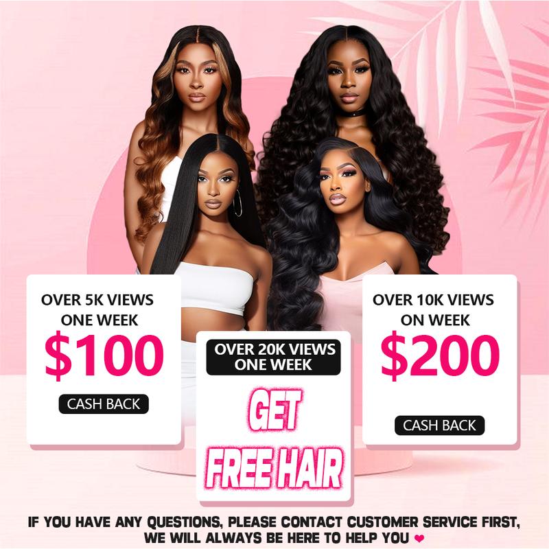 NOT FOR SALE-TAHIKIE HAIR Customer Show Win Gifts & Wigs