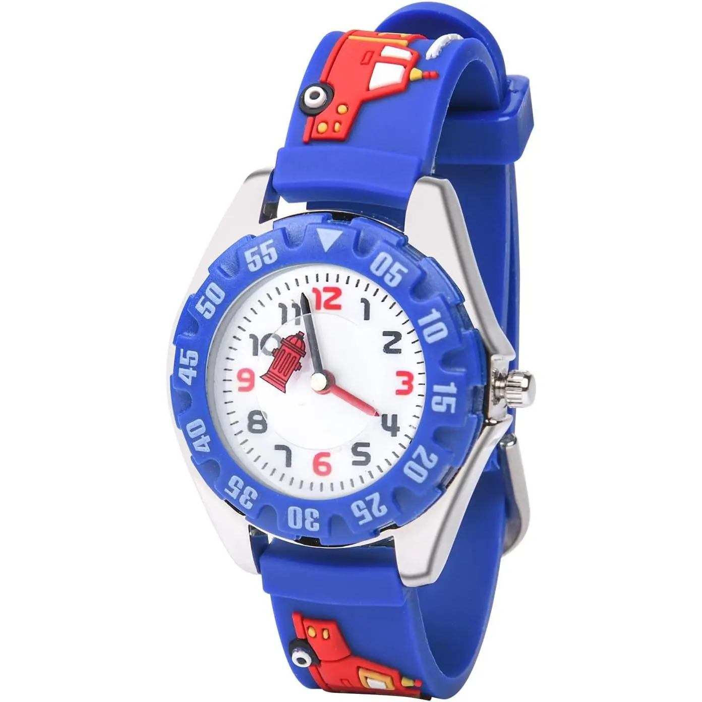 Kids Watch, Analog Quartz Watches for Girls Boys, 3D Cartoon Toddler Watches with Comfortable Silicone Band Best Toys Gifts for Girls Boys Age 3-12