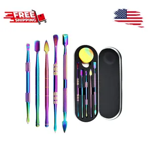 6 Pcs Wax Carving Tool Set with 5 ml Silicone