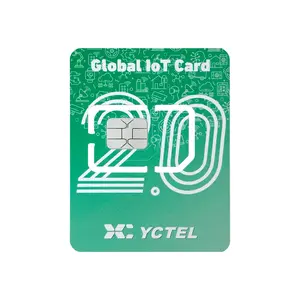 FUSION BUDGET SIM - YCTEL GREEN 2.0 SIM - 5 YEAR SIM Card - 1000000 Clicks per month - Complete USA Coverage - All three carriers.