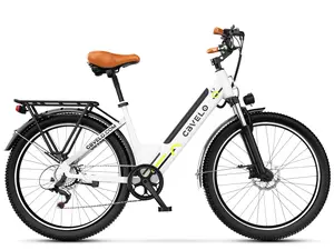 【CBVELO】2026 All-Terrain Electric Bike – 100W, 48V 14Ah Removable Battery,28MPH, 60 Mile Range, Fat Tires, Dual Suspension, Brake Light