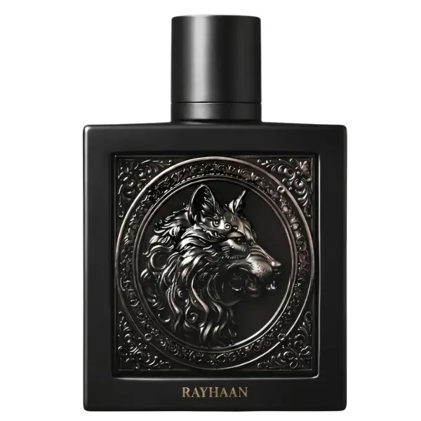 Rayhaan Wolf for Men Eau de Parfum Spray, 3.4 Ounce