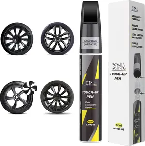 Rim Touch Up Paint(Armor Black(WPB)) for Tesla Model Y/S/X Crossflow/Induction/Arachnid/SlipstreamTone Wheel,  in  Car Wheel Scratch Repair Kit, Quick & Easy Remover Curb Rash