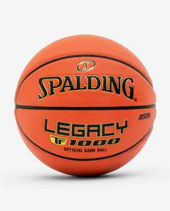 Spalding 29.5 in. Legacy NFHS Indoor Game Basketball, Orange