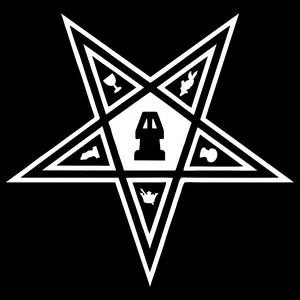 Order of the Eastern Star Mason Vinyl Decals / Stickers 2(TWO) Pack