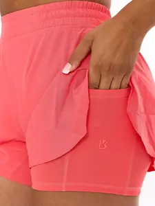 Flirty Flo Short Boyshort - Tequila Sunrise