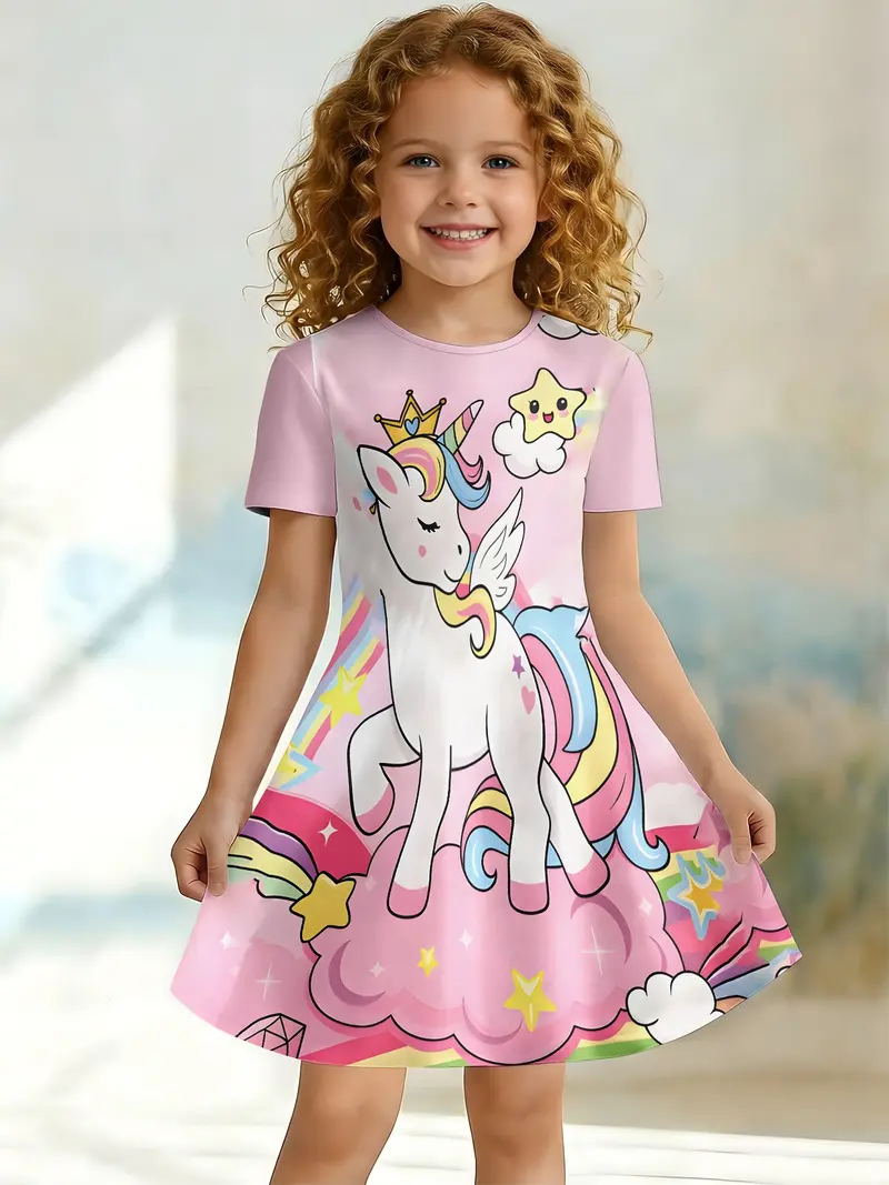 strapless open back dress Unicorn Princess Dress main image 0
