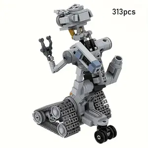Robot Building Blocks Kit, 313pcs/set Creative Robot Model Building Blocks Kit, Educational Building Block Set, Desktop Ornaments, Perfect Holiday Gift, Stem Building Blocks