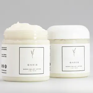 Oasis 2-Pack Magnesium Chloride Moisturizing Lotion - Mineral-Rich Body Balm, Pure Natural, Quick-Absorbing, Non-Greasy, Fragrance-Free Moisturizer for Ft & Leg Comfort, Regular Hydrating Body Care