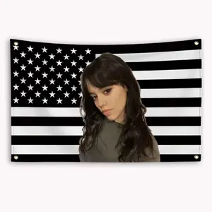 Pop Culture Girl Flag Banner Tapestry, Garage, Barber Shop, Wall Decor, Advertisement Decoration, Home Furnishings, Bedroom, Dorm, Living Room, Office, Gaming Room, Party Backdrop, Photo Booth, TikTok Room