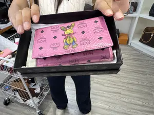 Pre-owned MCM LEATHER Mini Bags WALLET