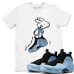Did You Unisex Graphic T-Shirts To Match Sneakers Foamposite One Psychic Blue, Foamposite One Psychic Blue Outfit, Trending Shirts, Top Tshirt