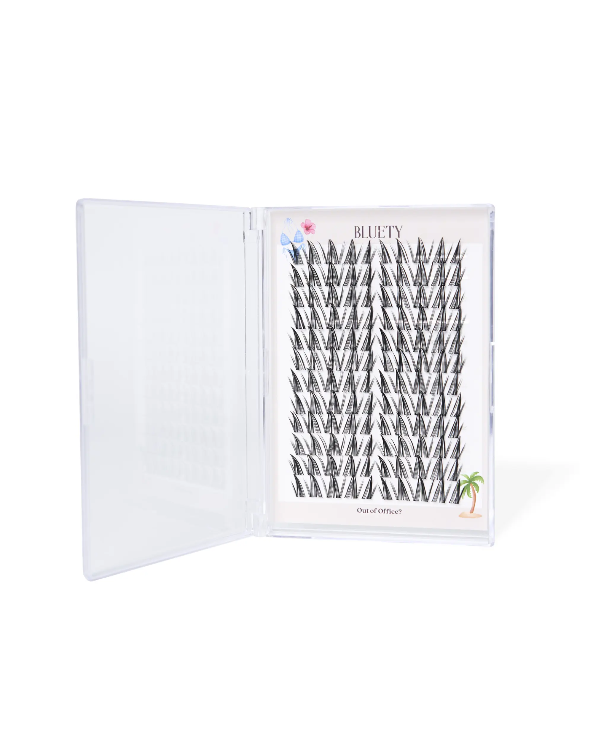 Out of Office | 16mm Anime Manhwa Lash, Wispy Lashes, Invisible Band, Vegan, Cruelty Free, Reusable
