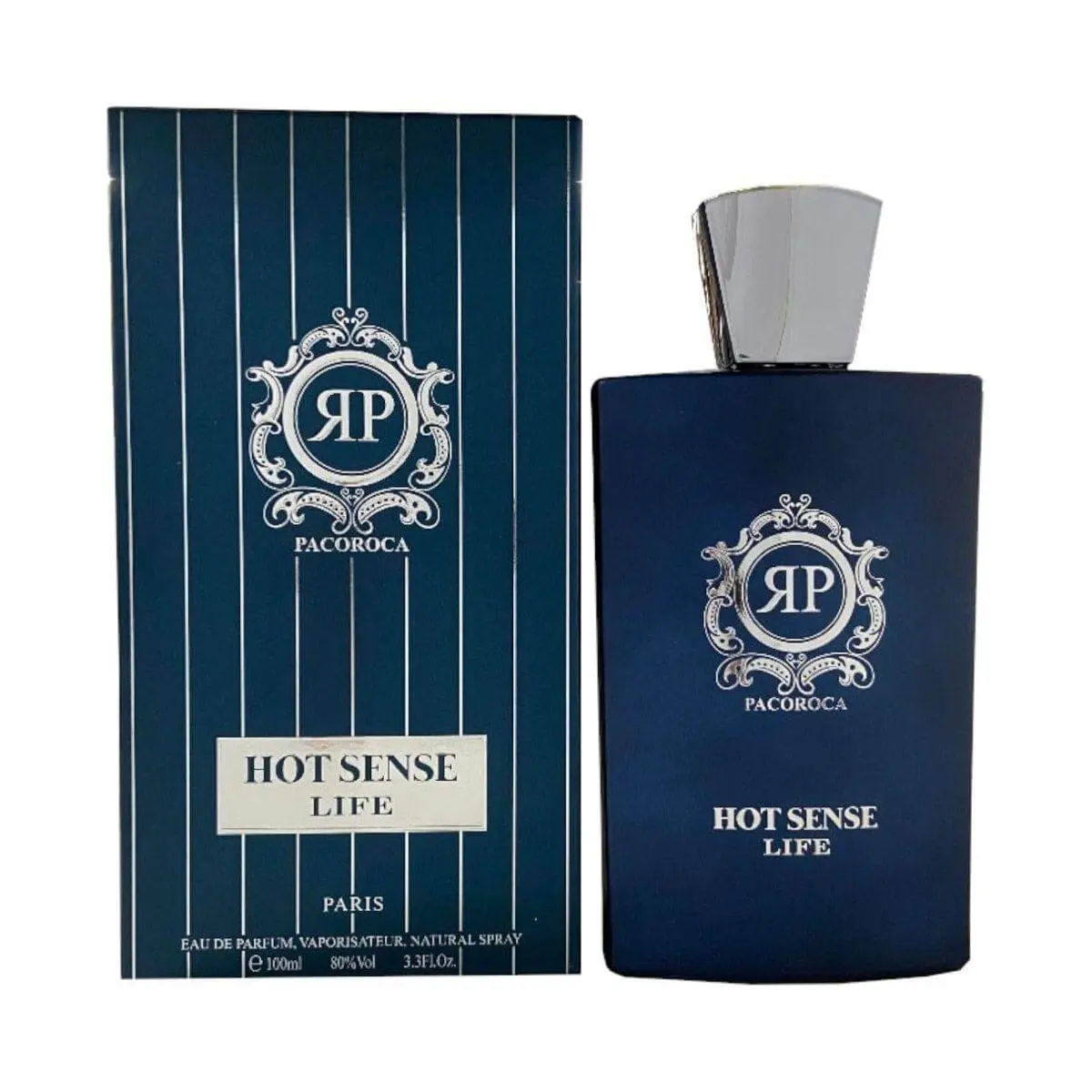Prestige Hot Sense Life EDP, Aromatic Woody Fragrance for Men, Signature Scent, 100 ml / 3.4 oz Spray Bottle, New in Box, Cologne Perfume, Male Wear, 3.3 Oz