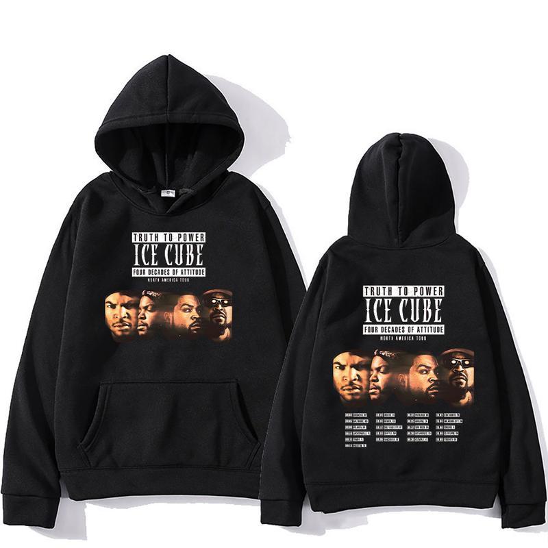 Rapper Ice Cube 2025 Hoodies Truth To Power Four Decades of Attitude ...