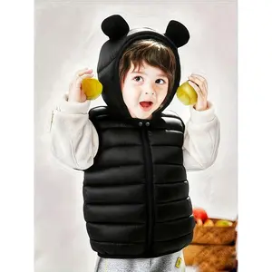 Lightweight And Warm Hooded Vests for Boys And Girls, Perfect for Sports. Adorable Outfits for And Toddlers, Stylish And Cute Jackets Suitable for to 7, Ideal for Back-To-School Season And As Gifts for Christmas And New Year.