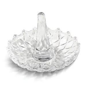 Round Glass Ring Holder - Default Organiser Box